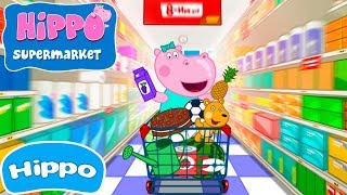 Hippo 🌼 Enfants Shopping 🌼 Jeu de dessin animé pour les enfants [upl. by Glover815]