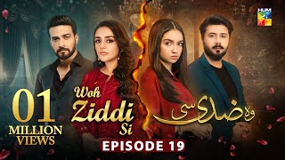 Woh Ziddi Si  Episode 19  9th Nov 2024  Aina Asif amp Shazeal Shaukat  SIA BEAUTY CREAM  HUM TV [upl. by Eeb427]