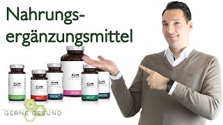 Nahrungsergänzungsmittel täglich einnehmen Wie sinnvoll und gesund ist das wirklich  Gerne Gesund [upl. by Asihtal519]