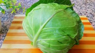 Cabbage Recipe  Chou Vert Farcis au four Recette facile et rapide [upl. by Olga]