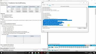 448 Packet Tracer  Troubleshoot Inter Vlan Routing CCNAv7 [upl. by Zima]