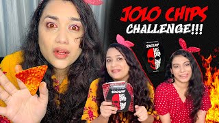 🔥JOLO CHIPS CHALLENGE🔥🥵 ll Parvathy R Krishna ll Anjali [upl. by Nilla31]