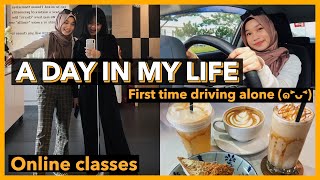 A DAY IN MY LIFE  DRIVING ALONE FOR THE FIRST TIME [upl. by Ahsikam]