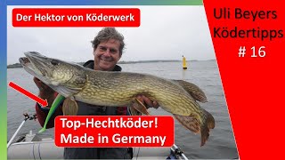 Hechtangeln mit Gummifisch Der Hektor von Köderwerk [upl. by Shana]