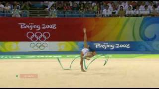 SooJi Shin Ribbon 2008 Olympic Qualification [upl. by Toogood]