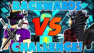 I CHALLENGED LUGIA TO A BACKWARDS 1V1 BATTLE  Flood Escape 2 on Roblox 82 [upl. by Anaek]