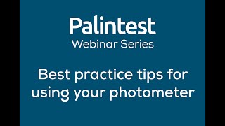 Best practice tips for using your Palintest Photometer [upl. by Tseng]