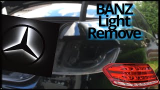 MercedesBenz Eclass W212 remove rear tail light [upl. by Ley]