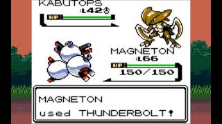 Pokemon Crystal Version  Pewter City Gym Battle VS Gym Leader Brock [upl. by Aicertap353]