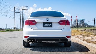 BORLA Exhaust for the 20122018 Volkswagen MK6 Jetta GLI 20L Turbo Exhaust System Sounds [upl. by Martica]