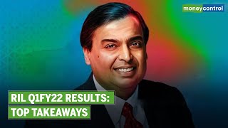 Key Highlights Of Reliance Industries’ Q1 Results [upl. by Kaycee8]