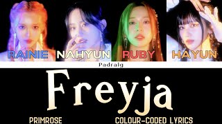 PRIMROSE 프림로즈  Freyja Colourcoded lyrics [upl. by Aral]