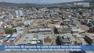 Portoviejo seis meses después del terremoto del 16 de abril de 2016 en Ecuador [upl. by Dulcea]