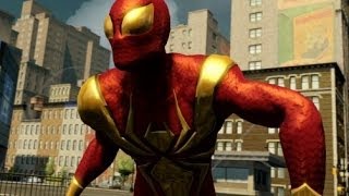 The Amazing SpiderMan 2  Iron Spider Suit Showcase  Free Roam Gameplay [upl. by Blair186]