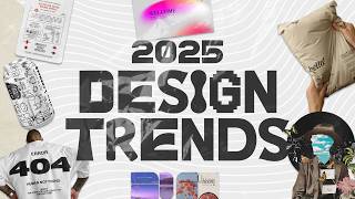 2025 Graphic Design Trends You Should Know [upl. by Anihpesoj]