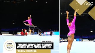 Simone Biles World Champs Floor Routine  Antwerp2023 [upl. by Carie]