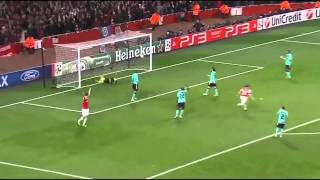 Arshavin vs Barcelona Martin tyler commentary No effects or songs [upl. by Goraud]