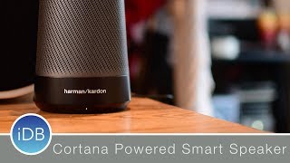 Harman Kardon Invoke Speaker Pairs Cortana with Premium Sound  Review [upl. by Ashti]