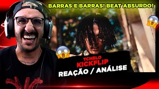 BARRAS E BARRAS TCHELO  KICKFLIP REAÇÃO ANÁLISE [upl. by Afirahs982]