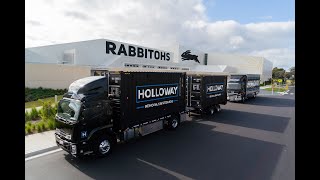 Moving the Rabbitohs to Heffron Park Maroubra  Holloway Removals amp Storage [upl. by Hsaka271]