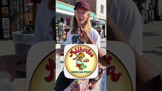 BEST BURRITOS at Venice Beach shorts food [upl. by Vanhook]