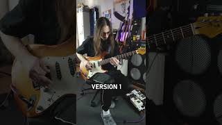 Which of these guitar riffs sounds better [upl. by Leigha]