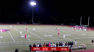 Belchertown vs Pope Francis Cardinals  MIAA Boys Varsity Soccer [upl. by Adnawal]