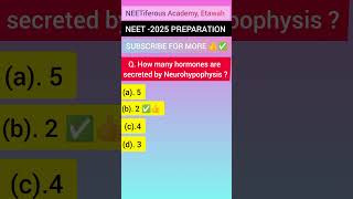 MCQ FOR NEET 2025 Preparation quickrevision neetaspirants ncertmcq neetiferousacademy etawah [upl. by Aredna]