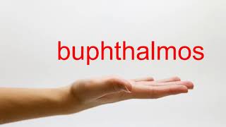 How to Pronounce buphthalmos  American English [upl. by Gentes815]