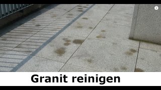 ✅✅✅Granit reinigen Granitfliesen sanieren Granitboden schützen und Granitflächen pflegen in Berlin [upl. by Ysus]