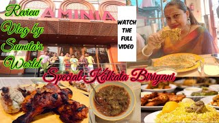 Eating the Best Biriyani in Guwahati Aminia Restaurant Review Vlog by Sumitas World [upl. by Catina]