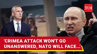 NATO Will Pay Putin Roars As American ATACMS Missiles Kill Russians On Crimea Beach [upl. by Nwahsan]