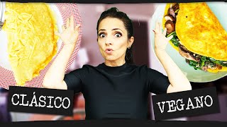 El SHOW del omelette como hacer omelettes varios y omelette vegano  Manual de Supervivencia E08 [upl. by Arim]