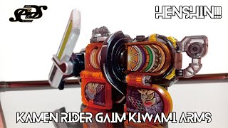 Henshin Kamen Rider Gaim Kiwami Arms DX Kiwami Lockseed [upl. by Yllac57]