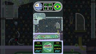 Uruguay vs Brazil  Copa America 2024 Prediction  Beat The Keeper  Marble Race [upl. by Duax]