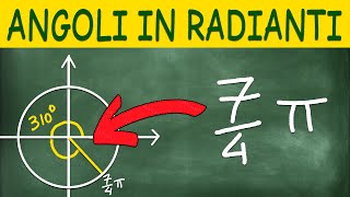 Scopri il Trucco per Inserire Angoli in Radianti sulla Circonferenza Goniometrica [upl. by Eden]