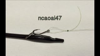 Nail Knot and Loop Knot Tool  DIY  fishing Tips  Dụng Cụ Buộc Dây câu cá [upl. by Placida]