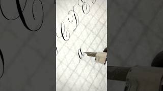 Copperplate Calligraphy a calligraphy calligraphyforbeginners handwriting pointedpencalligraphy [upl. by Camilo]