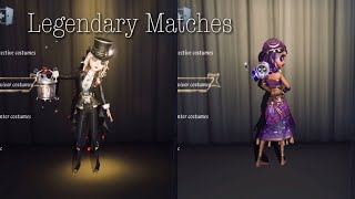 Identity V  Legendary Matches  Barmaid  Enchantress [upl. by Pirnot]