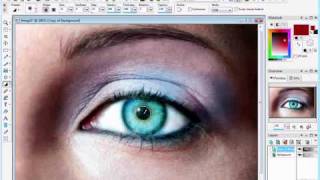 Eye Editing On Paint Shop Pro [upl. by Segalman]