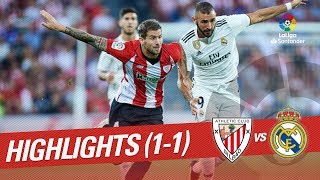 Resumen de Athletic Club vs Real Madrid 11 [upl. by Noscire]