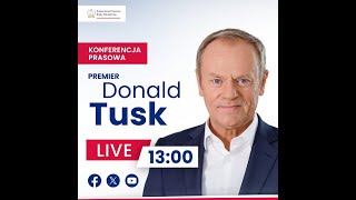 Donald Tusk  konferencja prasowa Premiera [upl. by Suivart140]