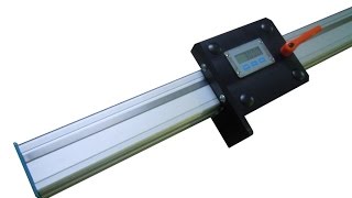 Digital measuring stop REXEL PR1 with screen [upl. by Oad]