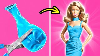 Cool Barbie Doll Makeover👗Doll Makeover With Hacks From TikTok by YayTime FUN [upl. by Nochur]