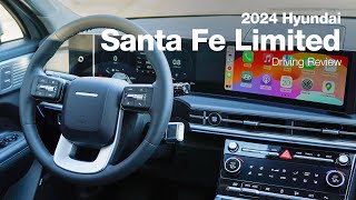 2024 Hyundai Santa Fe Limited  Driving Review [upl. by Xanthe711]