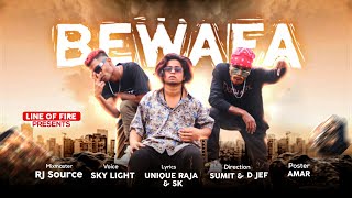 BEWAFA  SK amp UNIK RAJA  SKY LIGHT  RAHUL ROY SAMBALPURI RAP SONG  HIP HOP  2023 [upl. by Carri221]