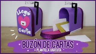 Cómo hacer un buzón de cartas DIY  Tutorial ♥ Soy Maria Zapata [upl. by Nedearb]