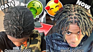 My Dreadlock Journey  1 Year 9 months Transformation CRAZY GROWTH [upl. by Herzen]