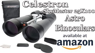 SkyMaster 25X100 Astro Binoculars Astronomy Binoculars with Deluxe Carying Case Powerful Binoculars [upl. by Fidelas]