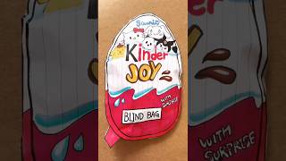 Kinder joy Sanrio blind bag  ASMR papercraft kawaii sanrio papersquishy squishmallows shorts [upl. by Jackson]